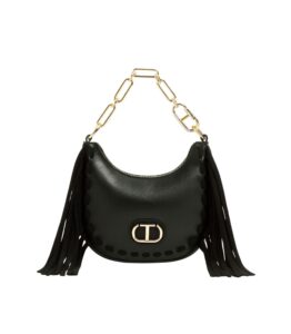 TWINSET BORSA HOBO MINI 'MELROSE' CON FRANGE