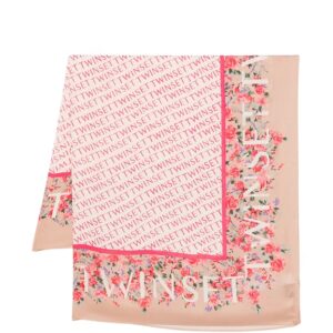 Kefia con Logo e Fiori