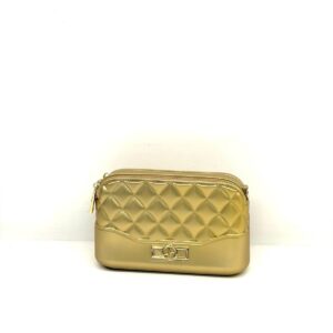 BORSA DONNA GOLD - FLAT BLOOM